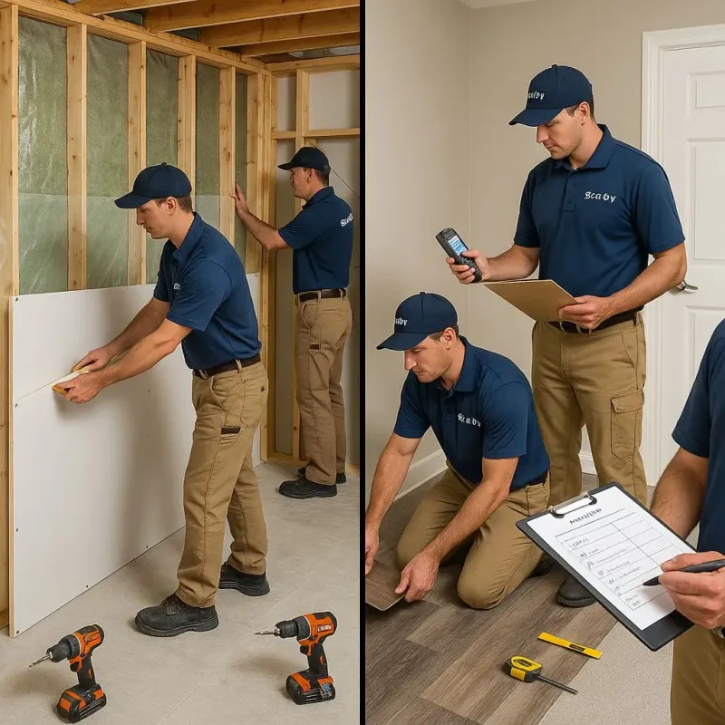 Repairs and Reconstruction process in Santa Rosa, TX