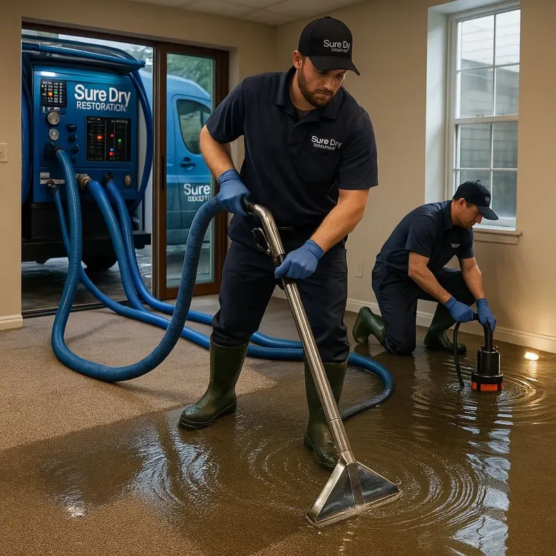 Water Extraction and Removal process in Santa Rosa, TX